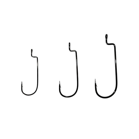 Trident Hook Round Bend Worm Hook IK Series- Pro Pack