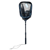 Floating Foldable Landing Net-18"x22",12" deep, 12-22" Telescope Handle, JF-31FL-Float