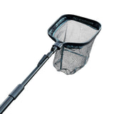 Floating Foldable Landing Net-18"x22",12" deep, 12-22" Telescope Handle, JF-31FL-Float