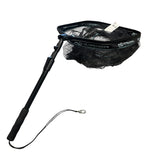 Floating Foldable Landing Net-16"x20",20" deep, 19-31" Telescope Handle, JF-32FL-Float