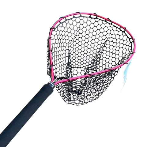 best rubber landing fishing net Landing Net-Rubber mesh landing net LNOH-01 – Ohero Fishing Products