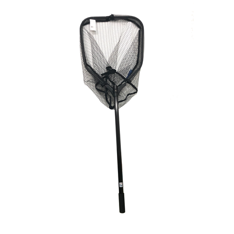 abu compact telescopic folding fishing net Joy Fish Large Collapsible & Telescopic Landing Net 24"x48", JF-23TEL – Ohero Fishing Products