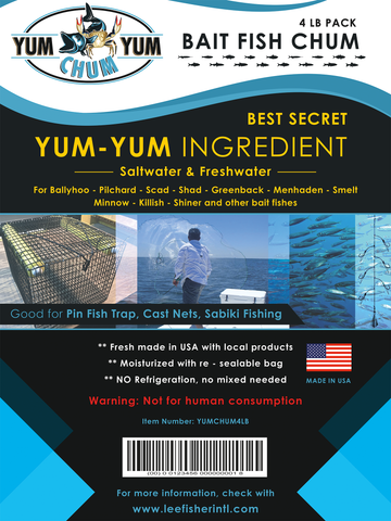 "Yum Yum Chum" Bait Fish Chum - Attract Bait