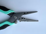 7.5" Stainless Steel 420 super grade Split Ring Plier with Tungsten Cutter