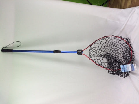 Fishing Landing Net with Rubber Mesh Net (Hoop 15x12; Total 22