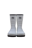 Commercial working boots short 10-1/2" height white size 6,7,8,9,10,11,12,13
