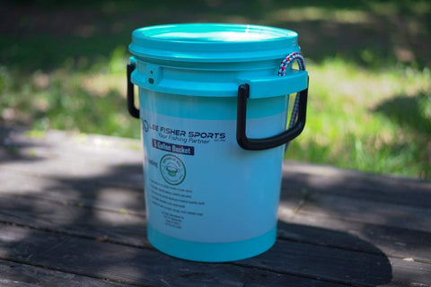 Lee Fisher Sports Bucket BUCKET PAL- 5 GALLON BUCKET (NO LID)-PRINTED LEE FISHER SPORTS LOGO