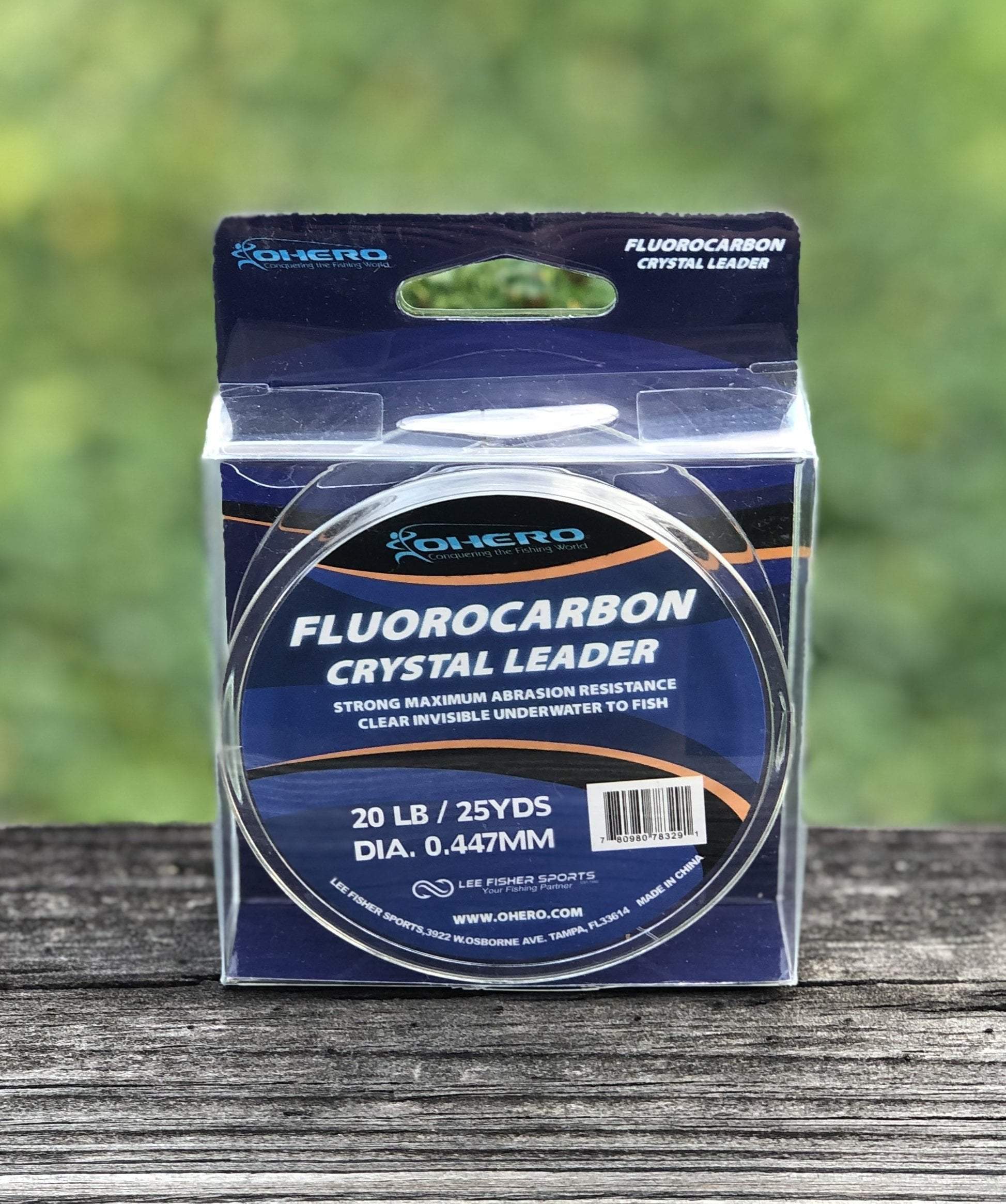 thumbnail image 2 of Frenzy 20-Pound Fluorocarbon Leader, 50-Yards, Clear 2 of 9